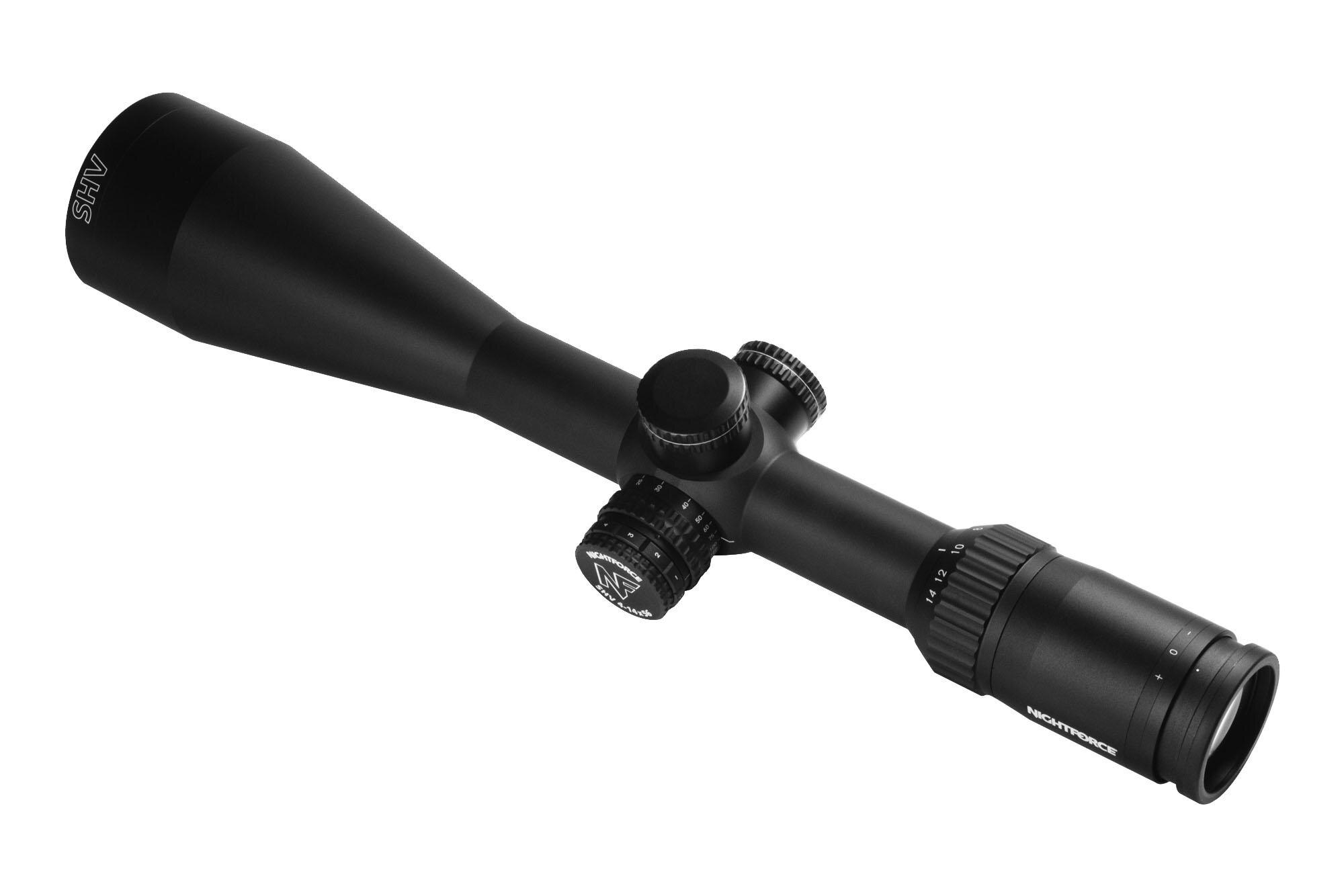 Nightforce Optics SHV 414x56mm SFP Rifle Scope MOAR Reticle C522
